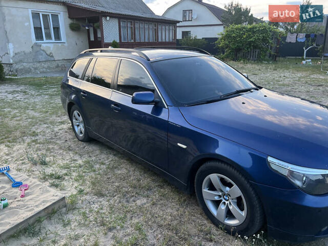 Синій БМВ 5 Серія, об'ємом двигуна 2.5 л та пробігом 335 тис. км за 7900 $, фото 1 на Automoto.ua