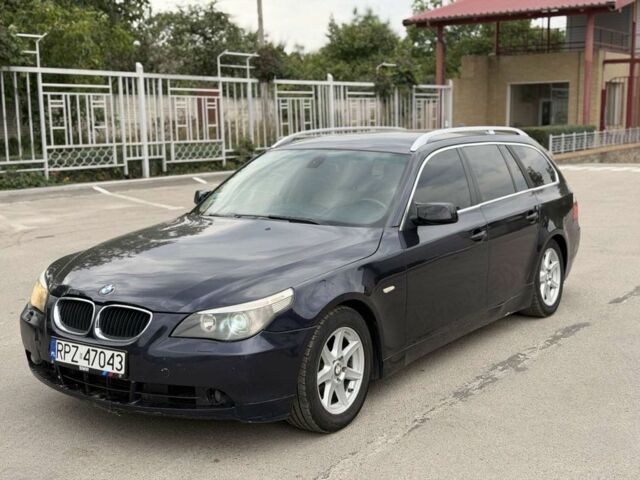 Синій БМВ 5 Серія, об'ємом двигуна 3 л та пробігом 350 тис. км за 2947 $, фото 1 на Automoto.ua