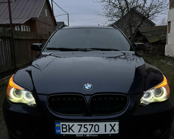 Синий БМВ 5 Серия, объемом двигателя 2.99 л и пробегом 391 тыс. км за 7900 $, фото 1 на Automoto.ua