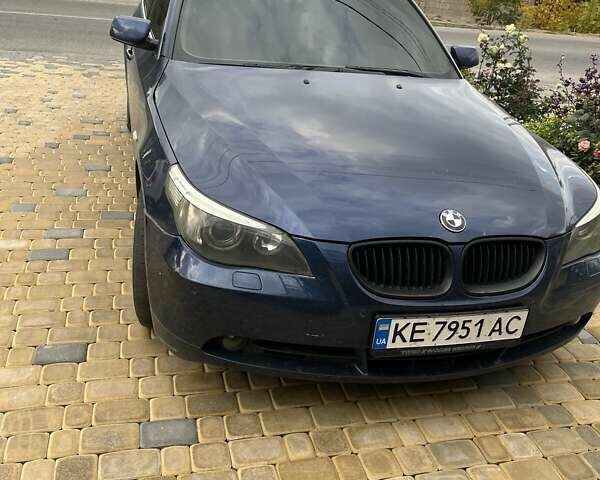 Синий БМВ 5 Серия, объемом двигателя 2.5 л и пробегом 484 тыс. км за 7500 $, фото 1 на Automoto.ua