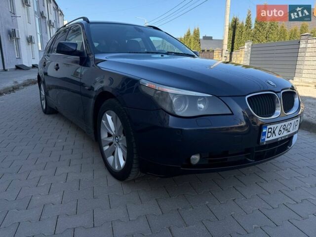 Синий БМВ 5 Серия, объемом двигателя 2.5 л и пробегом 397 тыс. км за 8200 $, фото 1 на Automoto.ua