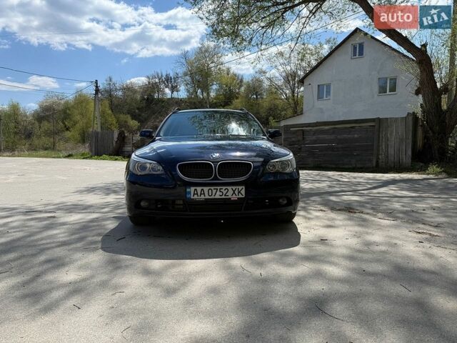 Синій БМВ 5 Серія, об'ємом двигуна 2.99 л та пробігом 377 тис. км за 9900 $, фото 1 на Automoto.ua
