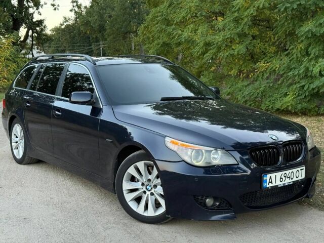 Синій БМВ 5 Серія, об'ємом двигуна 3 л та пробігом 380 тис. км за 7700 $, фото 1 на Automoto.ua