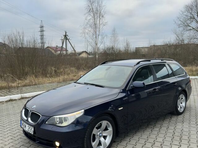 Синій БМВ 5 Серія, об'ємом двигуна 2.5 л та пробігом 313 тис. км за 4250 $, фото 1 на Automoto.ua