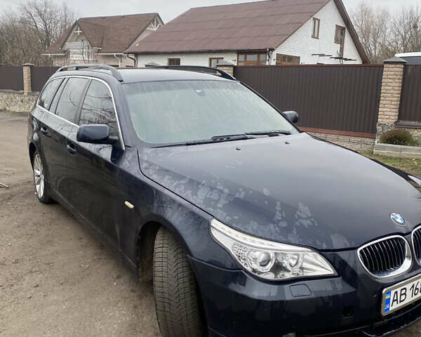 Синий БМВ 5 Серия, объемом двигателя 2.99 л и пробегом 270 тыс. км за 7000 $, фото 1 на Automoto.ua