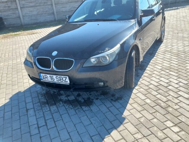 Синий БМВ 5 Серия, объемом двигателя 3 л и пробегом 350 тыс. км за 4560 $, фото 1 на Automoto.ua