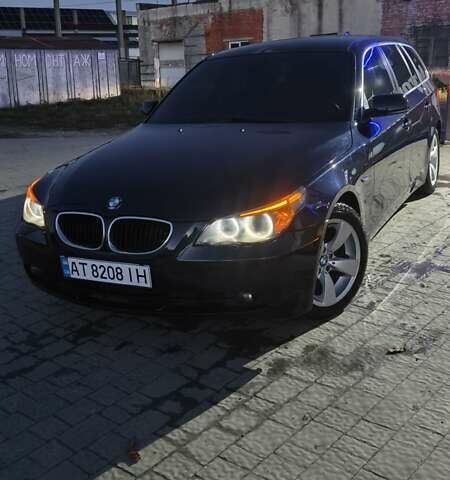 Синий БМВ 5 Серия, объемом двигателя 2.5 л и пробегом 376 тыс. км за 7000 $, фото 1 на Automoto.ua