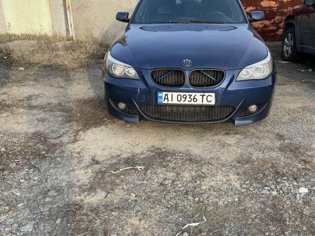 Синий БМВ 5 Серия, объемом двигателя 2.5 л и пробегом 425 тыс. км за 7000 $, фото 1 на Automoto.ua