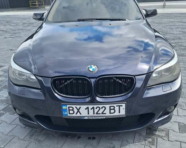 Синій БМВ 5 Серія, об'ємом двигуна 2.5 л та пробігом 358 тис. км за 9200 $, фото 1 на Automoto.ua