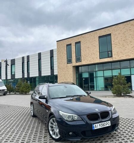 Синий БМВ 5 Серия, объемом двигателя 2 л и пробегом 360 тыс. км за 7200 $, фото 1 на Automoto.ua