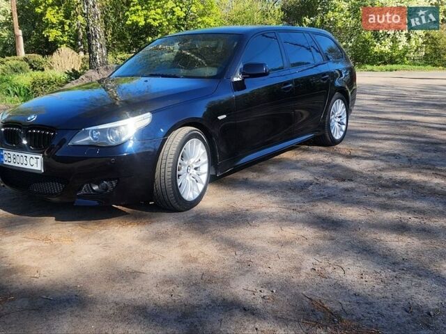 Синий БМВ 5 Серия, объемом двигателя 3.5 л и пробегом 333 тыс. км за 10200 $, фото 1 на Automoto.ua