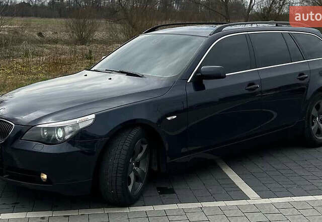 Синий БМВ 5 Серия, объемом двигателя 2.5 л и пробегом 400 тыс. км за 7500 $, фото 1 на Automoto.ua