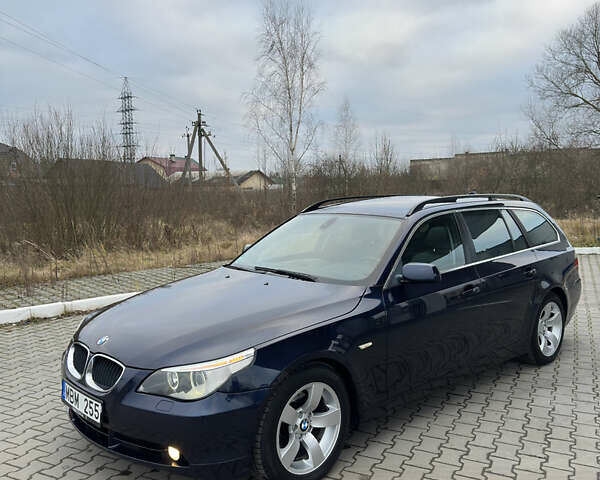 Синий БМВ 5 Серия, объемом двигателя 2.5 л и пробегом 313 тыс. км за 3999 $, фото 1 на Automoto.ua