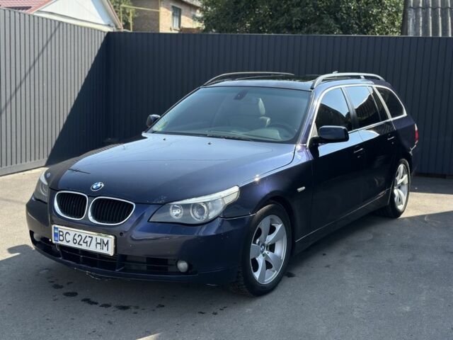 Синій БМВ 5 Серія, об'ємом двигуна 2.5 л та пробігом 360 тис. км за 6304 $, фото 1 на Automoto.ua
