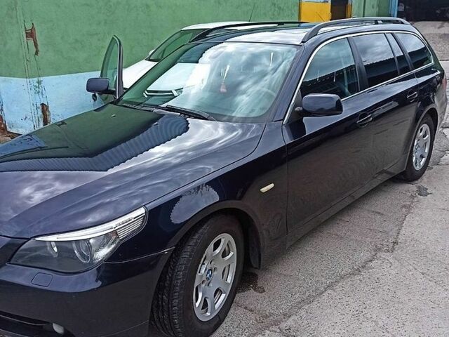 Синий БМВ 5 Серия, объемом двигателя 2 л и пробегом 331 тыс. км за 7900 $, фото 1 на Automoto.ua
