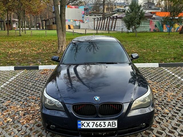 Синий БМВ 5 Серия, объемом двигателя 2.5 л и пробегом 410 тыс. км за 7600 $, фото 1 на Automoto.ua