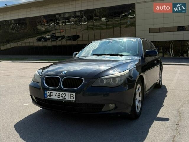 Синий БМВ 5 Серия, объемом двигателя 2 л и пробегом 322 тыс. км за 7600 $, фото 1 на Automoto.ua