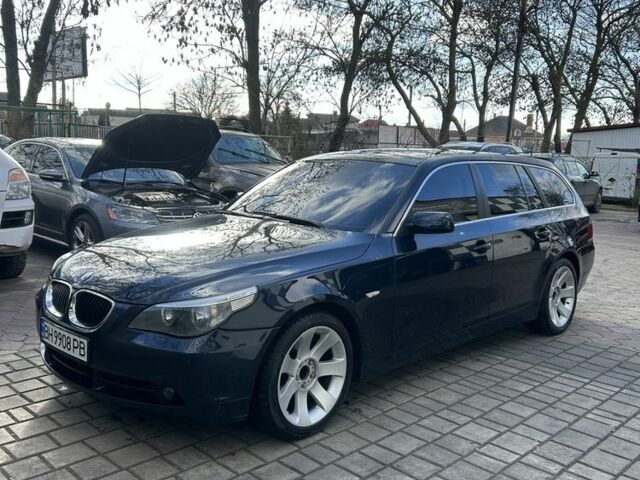 Синий БМВ 5 Серия, объемом двигателя 3 л и пробегом 3 тыс. км за 8000 $, фото 1 на Automoto.ua