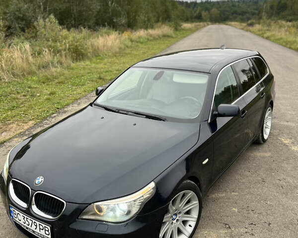 Синий БМВ 5 Серия, объемом двигателя 2 л и пробегом 288 тыс. км за 8300 $, фото 1 на Automoto.ua