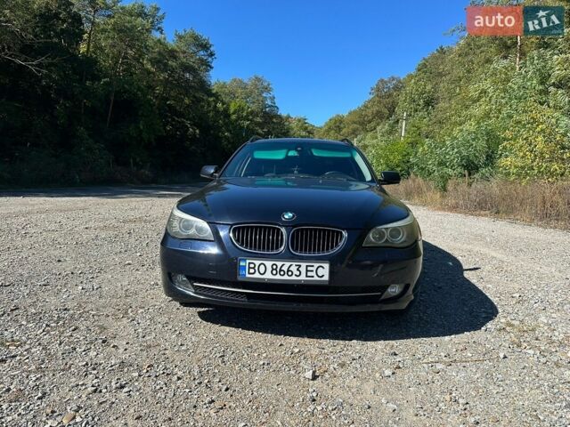 Синий БМВ 5 Серия, объемом двигателя 2 л и пробегом 340 тыс. км за 7500 $, фото 1 на Automoto.ua