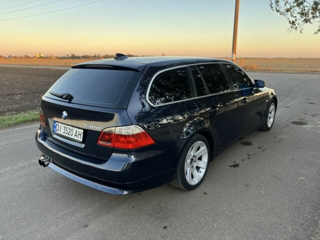 Синий БМВ 5 Серия, объемом двигателя 3 л и пробегом 350 тыс. км за 5822 $, фото 1 на Automoto.ua
