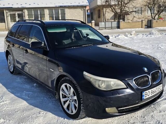 Синий БМВ 5 Серия, объемом двигателя 2 л и пробегом 300 тыс. км за 8200 $, фото 1 на Automoto.ua