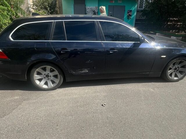 Синій БМВ 5 Серія, об'ємом двигуна 2.99 л та пробігом 286 тис. км за 7500 $, фото 1 на Automoto.ua