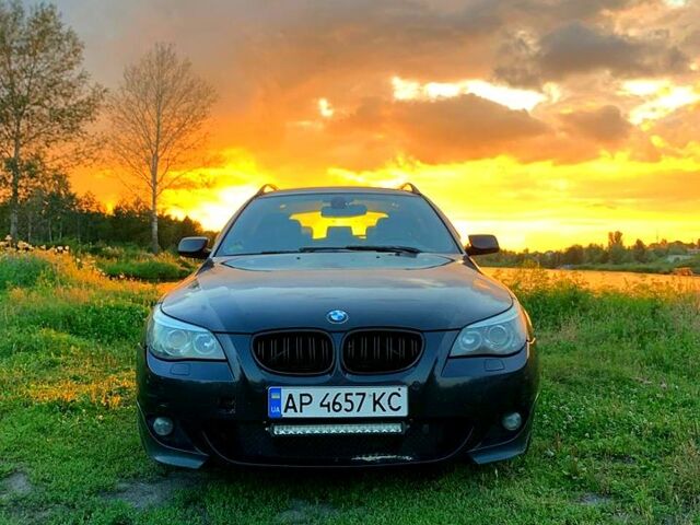 Синий БМВ 5 Серия, объемом двигателя 3 л и пробегом 365 тыс. км за 6000 $, фото 1 на Automoto.ua