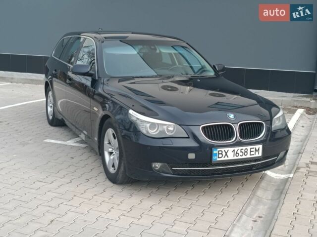 Синий БМВ 5 Серия, объемом двигателя 2 л и пробегом 315 тыс. км за 8888 $, фото 1 на Automoto.ua