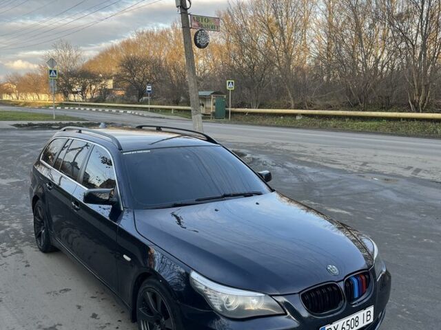 Синий БМВ 5 Серия, объемом двигателя 2 л и пробегом 370 тыс. км за 6400 $, фото 1 на Automoto.ua