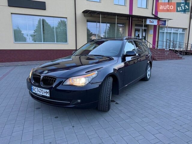 Синий БМВ 5 Серия, объемом двигателя 2 л и пробегом 175 тыс. км за 9800 $, фото 1 на Automoto.ua