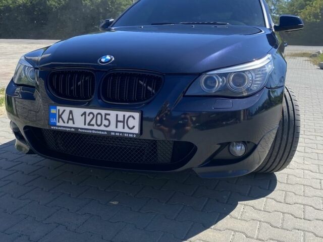 Синій БМВ 5 Серія, об'ємом двигуна 3 л та пробігом 420 тис. км за 9000 $, фото 1 на Automoto.ua