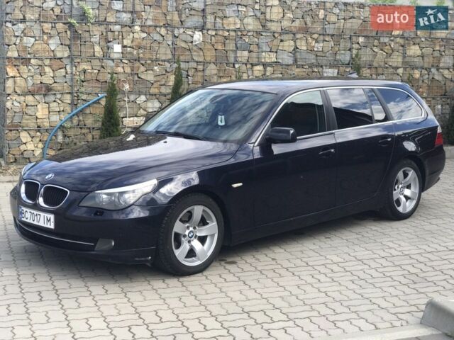 Синий БМВ 5 Серия, объемом двигателя 2 л и пробегом 399 тыс. км за 7999 $, фото 1 на Automoto.ua