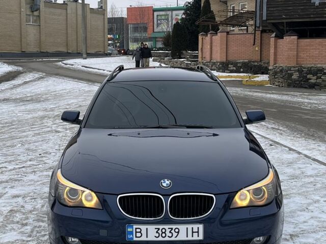 Синій БМВ 5 Серія, об'ємом двигуна 2 л та пробігом 250 тис. км за 7500 $, фото 1 на Automoto.ua