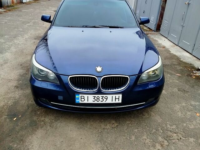 Синій БМВ 5 Серія, об'ємом двигуна 2 л та пробігом 50 тис. км за 7500 $, фото 1 на Automoto.ua