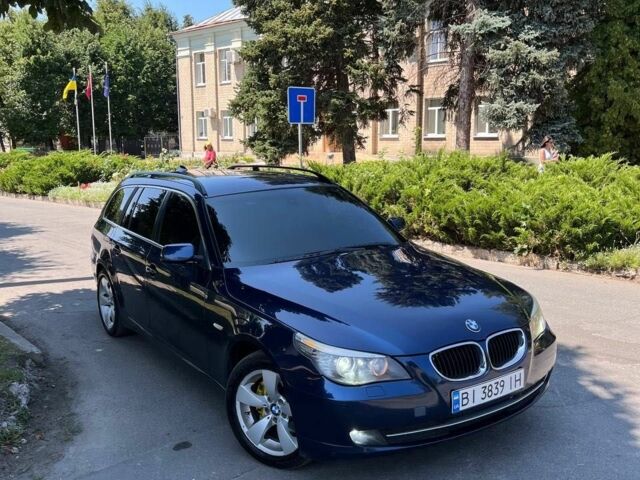 Синий БМВ 5 Серия, объемом двигателя 2 л и пробегом 540 тыс. км за 7312 $, фото 1 на Automoto.ua