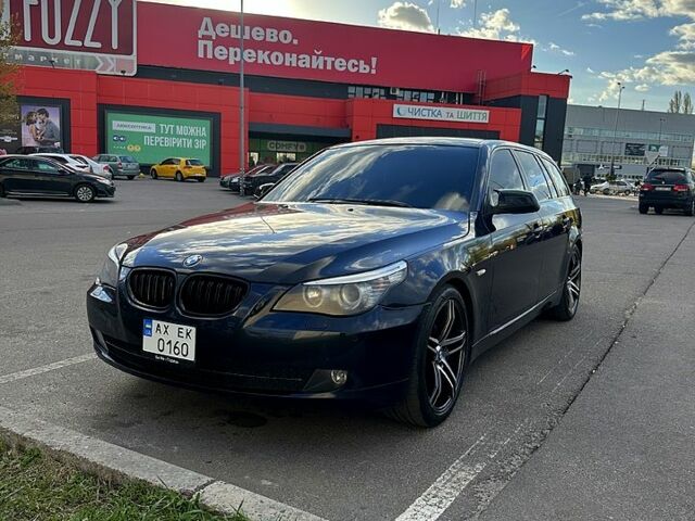 Синий БМВ 5 Серия, объемом двигателя 2 л и пробегом 325 тыс. км за 8000 $, фото 1 на Automoto.ua