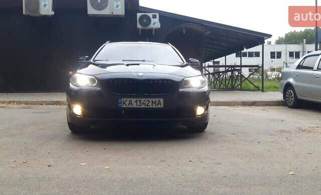 Синий БМВ 5 Серия, объемом двигателя 2 л и пробегом 349 тыс. км за 11500 $, фото 1 на Automoto.ua