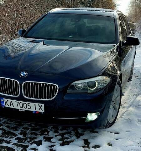Синий БМВ 5 Серия, объемом двигателя 2.99 л и пробегом 327 тыс. км за 16000 $, фото 1 на Automoto.ua