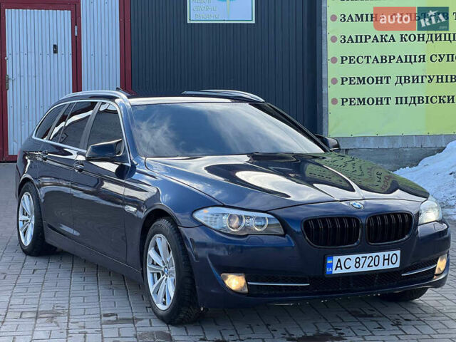 Синий БМВ 5 Серия, объемом двигателя 2 л и пробегом 290 тыс. км за 8999 $, фото 1 на Automoto.ua
