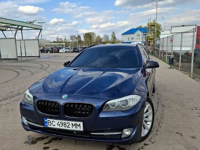 Синій БМВ 5 Серія, об'ємом двигуна 2 л та пробігом 307 тис. км за 10250 $, фото 1 на Automoto.ua