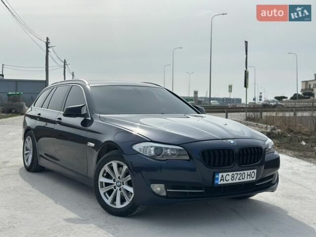 Синий БМВ 5 Серия, объемом двигателя 2 л и пробегом 293 тыс. км за 8950 $, фото 1 на Automoto.ua