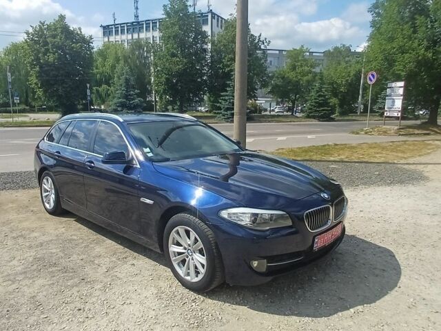 Синий БМВ 5 Серия, объемом двигателя 2 л и пробегом 266 тыс. км за 13800 $, фото 1 на Automoto.ua