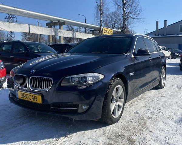 Синий БМВ 5 Серия, объемом двигателя 2 л и пробегом 264 тыс. км за 13400 $, фото 1 на Automoto.ua