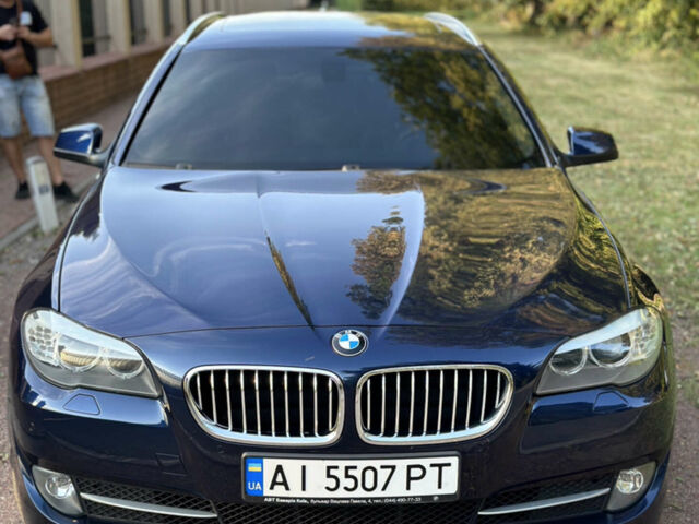 Синий БМВ 5 Серия, объемом двигателя 2 л и пробегом 210 тыс. км за 15500 $, фото 1 на Automoto.ua
