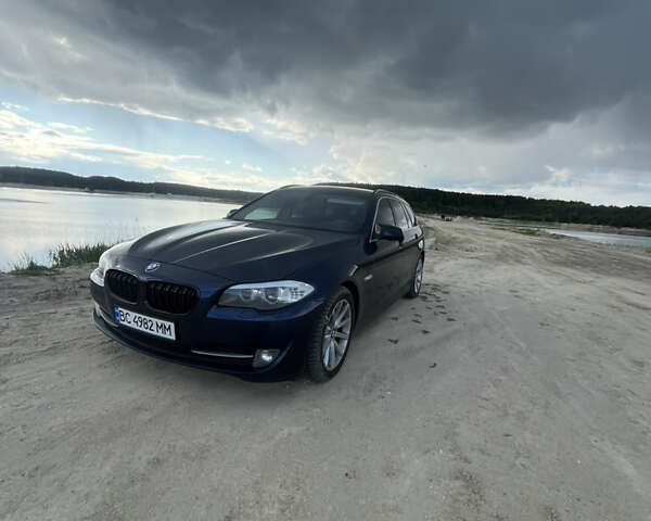 Синий БМВ 5 Серия, объемом двигателя 2 л и пробегом 300 тыс. км за 11500 $, фото 1 на Automoto.ua