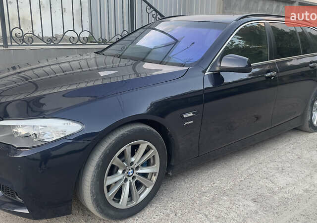 Синий БМВ 5 Серия, объемом двигателя 3 л и пробегом 289 тыс. км за 16500 $, фото 1 на Automoto.ua