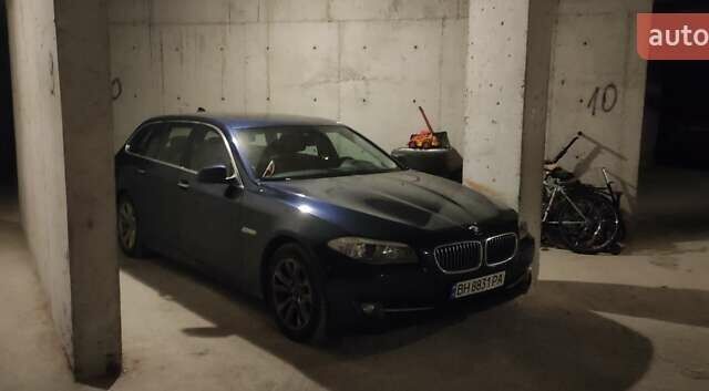 Синий БМВ 5 Серия, объемом двигателя 2 л и пробегом 223 тыс. км за 16467 $, фото 1 на Automoto.ua