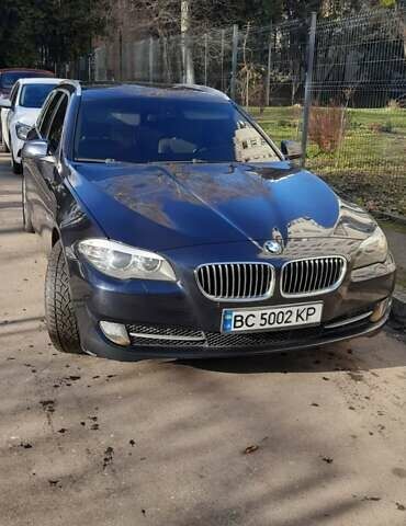 Синий БМВ 5 Серия, объемом двигателя 2 л и пробегом 205 тыс. км за 13500 $, фото 1 на Automoto.ua