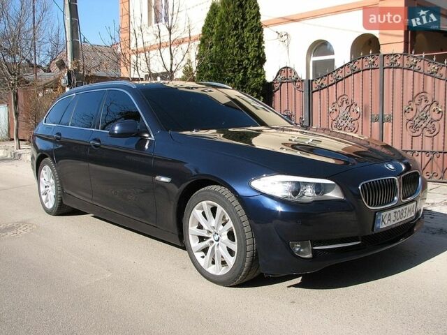 Синий БМВ 5 Серия, объемом двигателя 2 л и пробегом 399 тыс. км за 11600 $, фото 1 на Automoto.ua